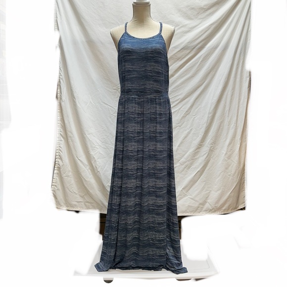 Old Navy Dresses & Skirts - NWT Old Navy Blue Striped Maxi Dress Size XL